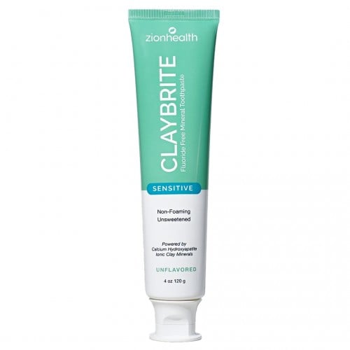 ClayBrite Sensitive Toothpaste, Maximum Relief Toothpaste - 4oz